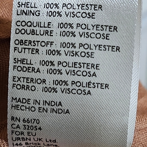 Free People Rust Mini Dress - Picture 6 of 10